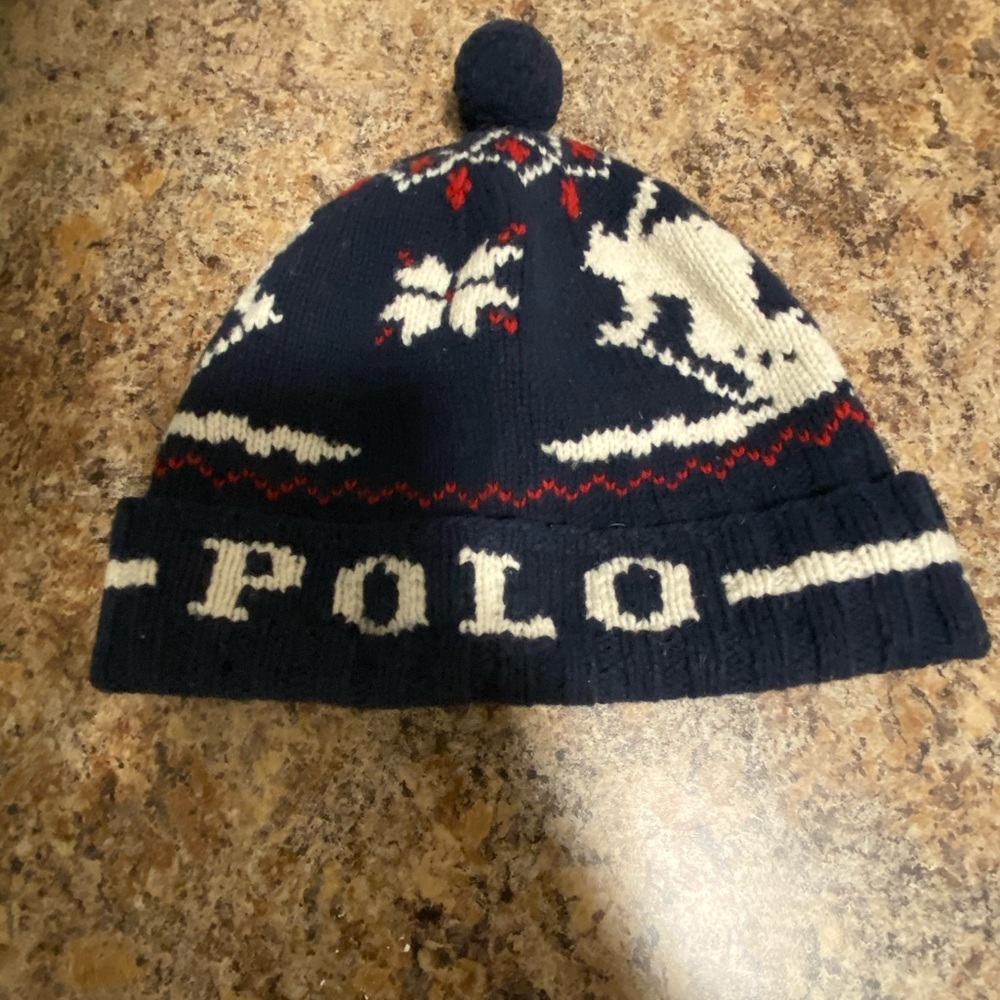 Ralph Lauren polo beanie